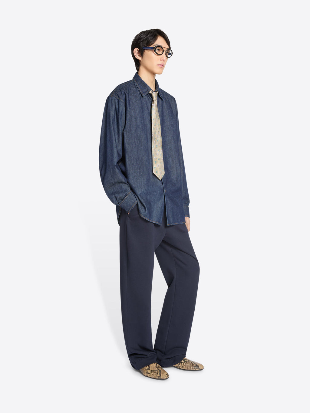 Loose Denim Shirt