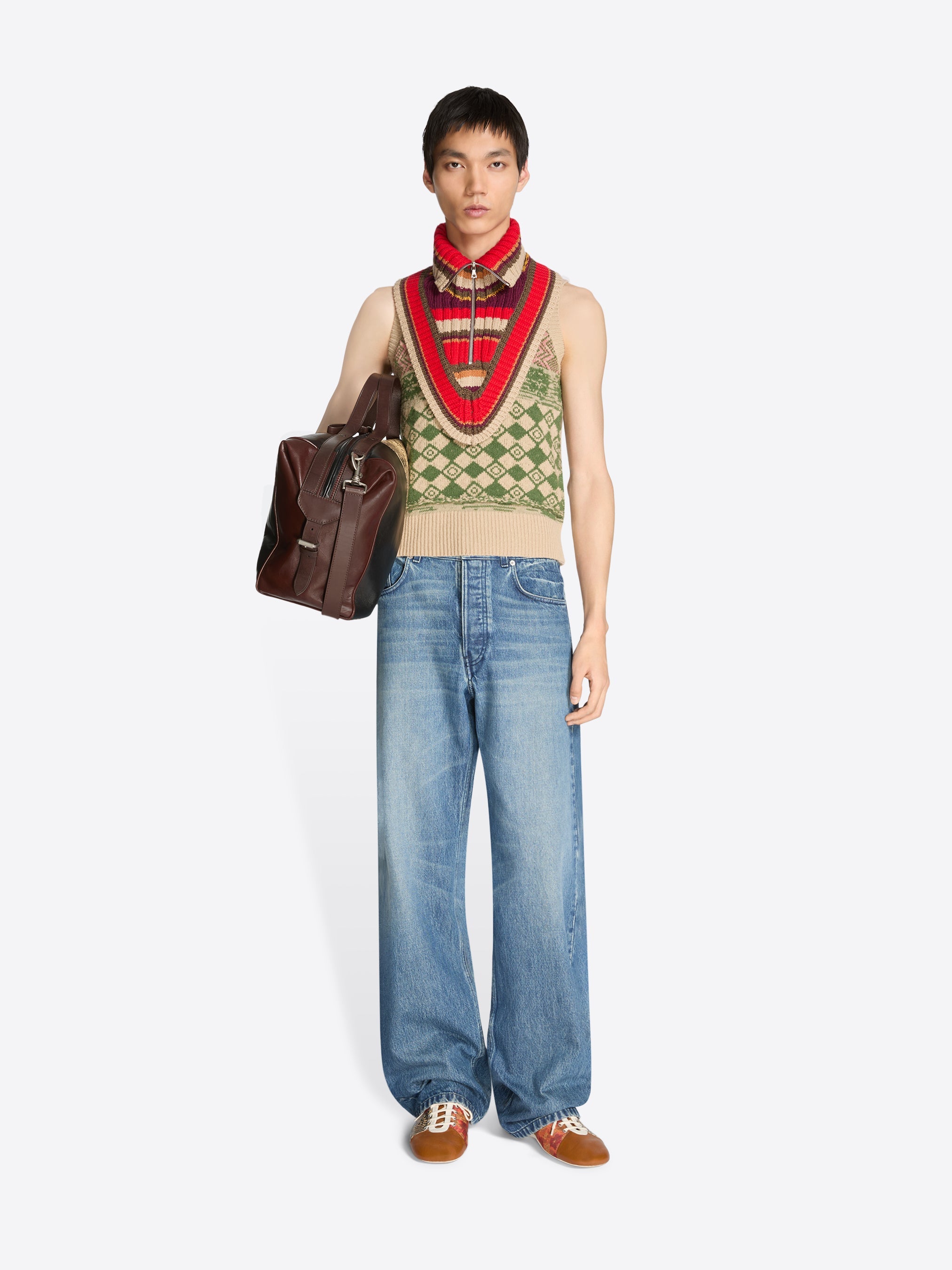 Loose Denim Pants