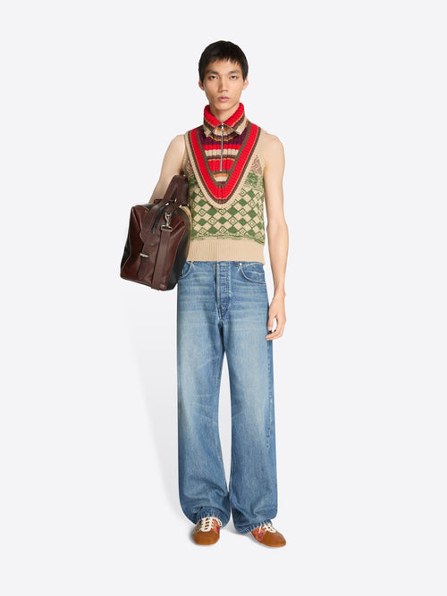 Loose Denim Pants
