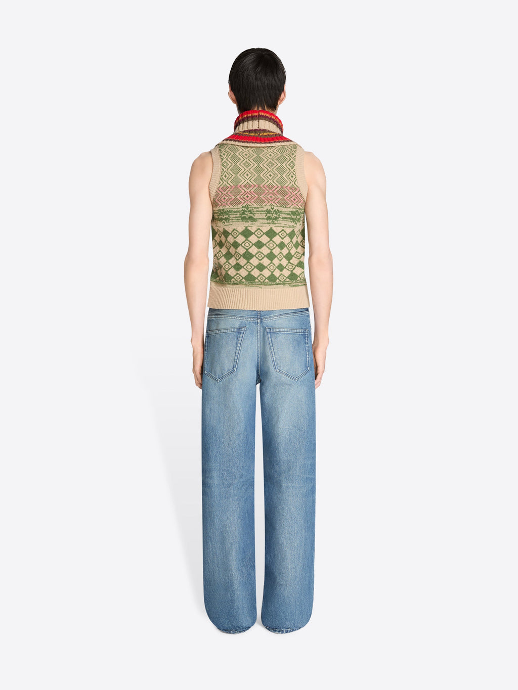 Loose Denim Pants