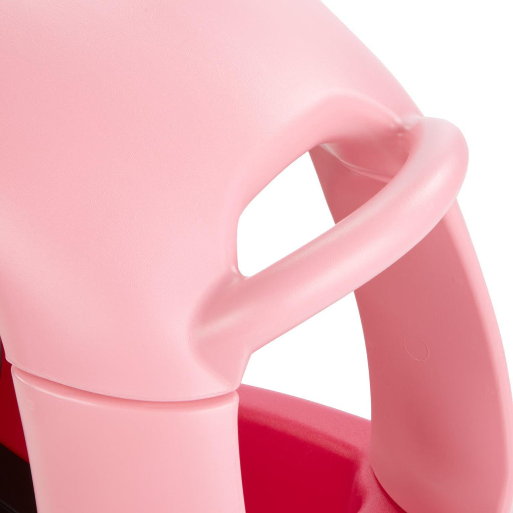 Princess Cozy Coupe® - Pink Ride-On Car with Parent Push Handle for Parent-Guided and Foot-Powered Play