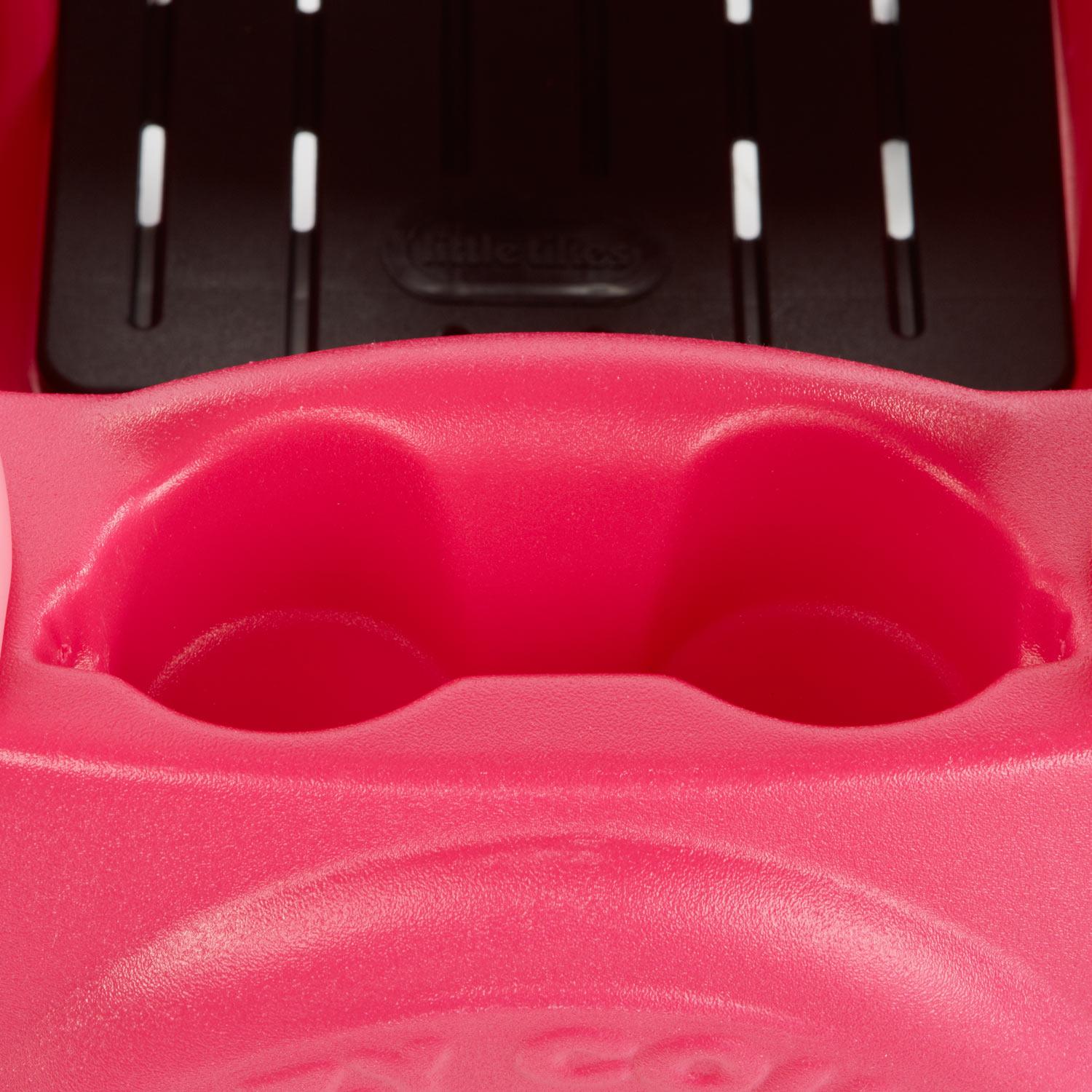 Princess Cozy Coupe® - Pink Ride-On Car with Parent Push Handle for Parent-Guided and Foot-Powered Play