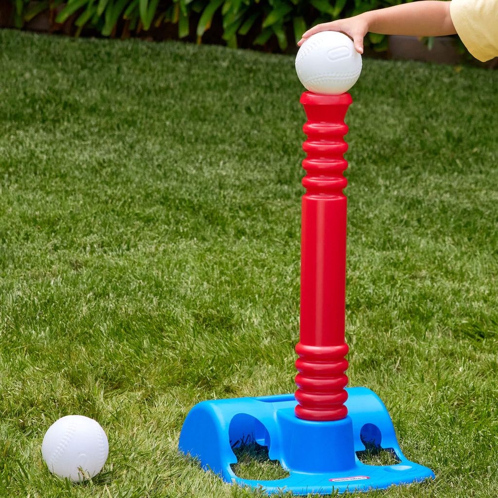 TotSports™ T-Ball Set - Beginner Batting Set with Adjustable Tee for Confidence-Building Active Play