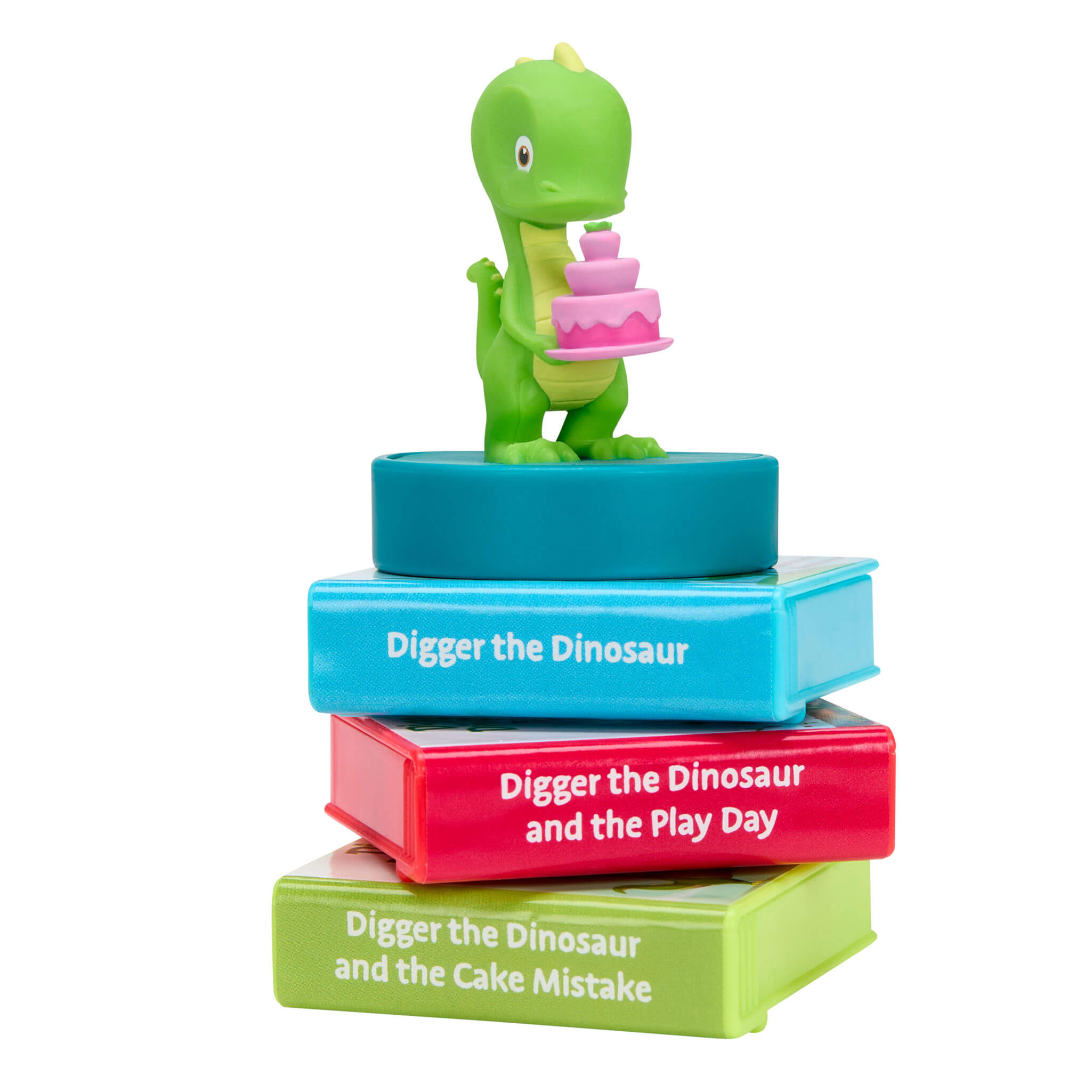 Story Dream Machine™ Harper Collins Digger the Dinosaur - Three-Story Dinosaur Projector Collection for Projected Stories with Sound Effects