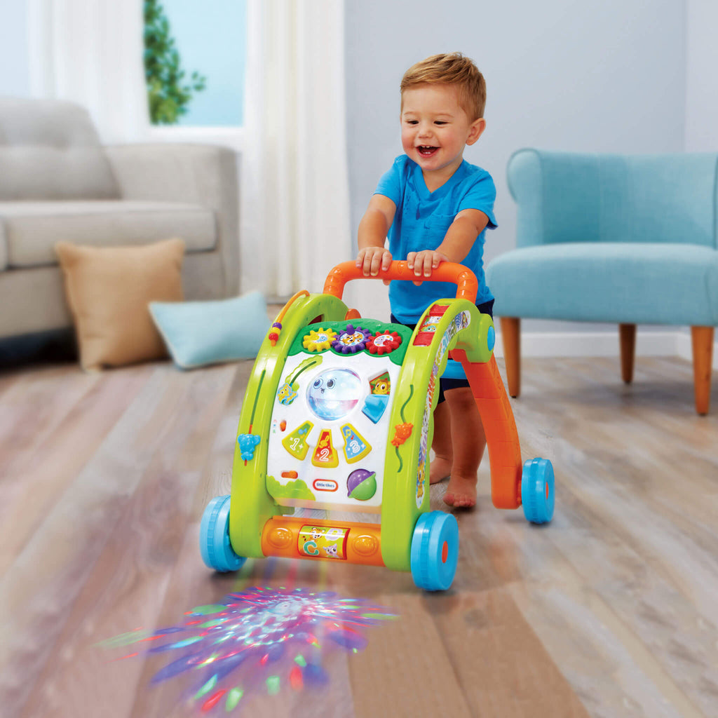 Learn & Play™ 3-in-1 Activity Walker™ - Light-Up Push Walker with Three Play Modes for Movement, Music and Hands-On Activities