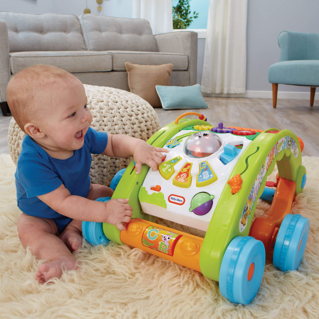 Learn & Play™ 3-in-1 Activity Walker™ - Light-Up Push Walker with Three Play Modes for Movement, Music and Hands-On Activities
