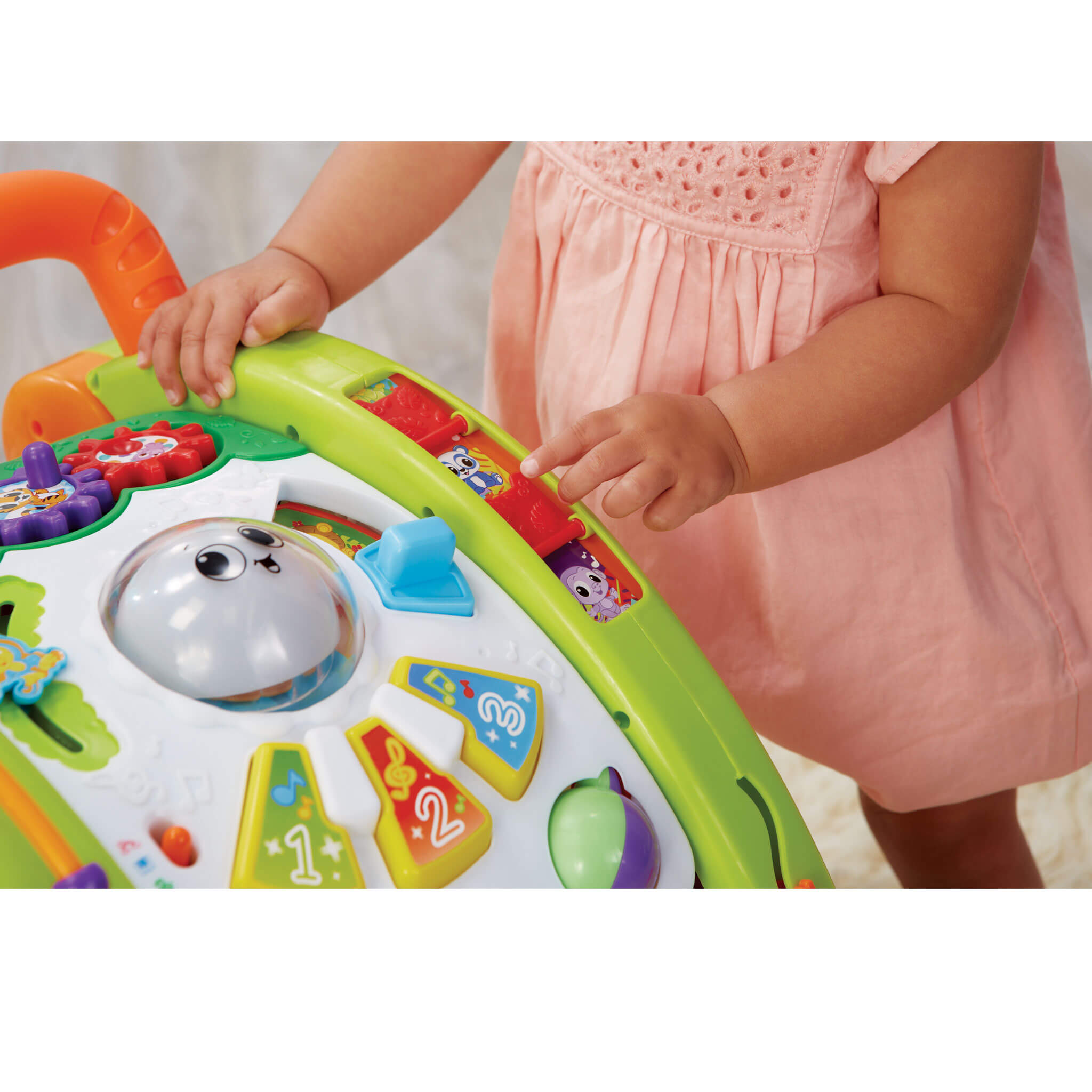 Learn & Play™ 3-in-1 Activity Walker™ - Light-Up Push Walker with Three Play Modes for Movement, Music and Hands-On Activities