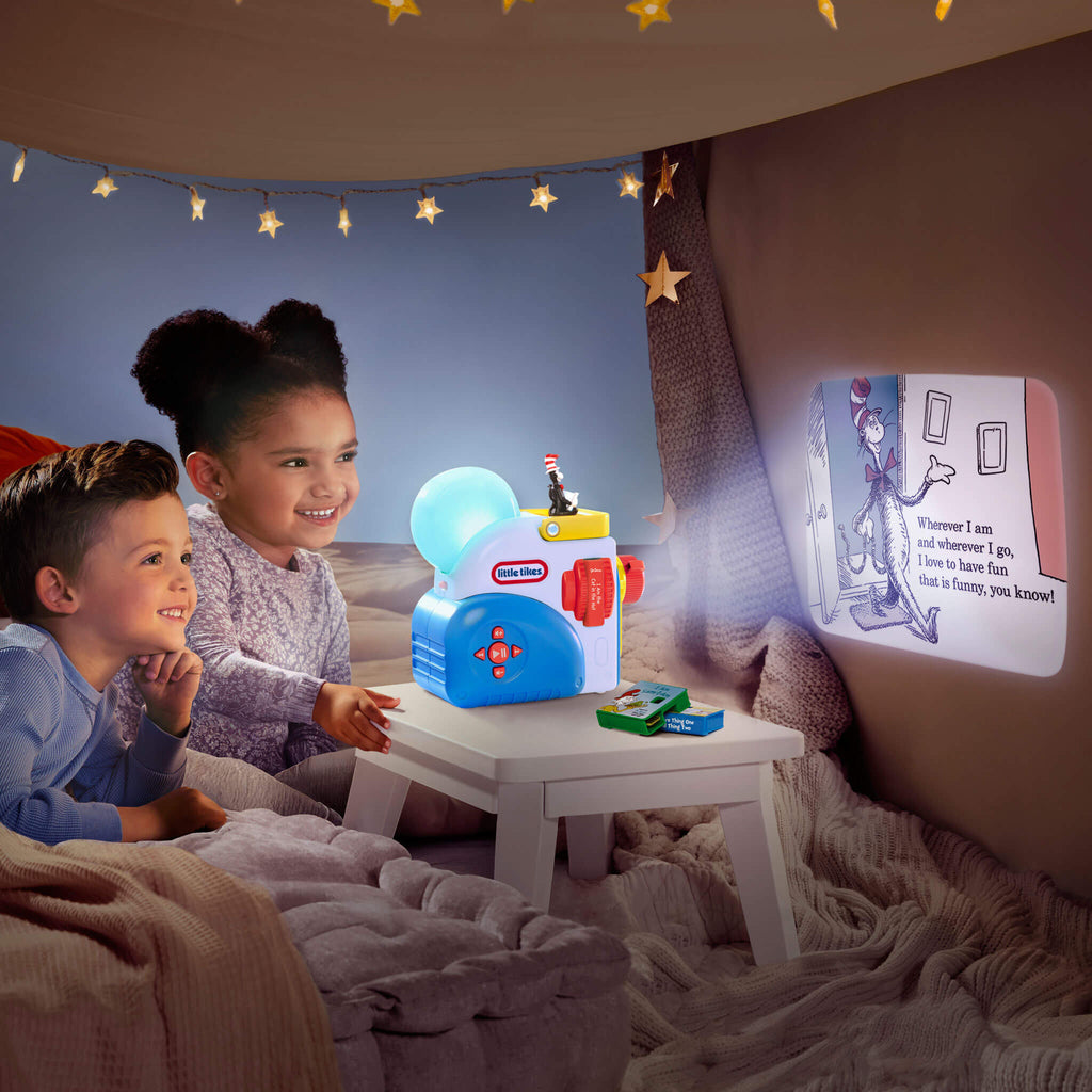 Story Dream Machine™ Dr. Seuss Starter Pack - Story Projector Pack with Three Dr. Seuss Tales for Portable Projected Story Adventures