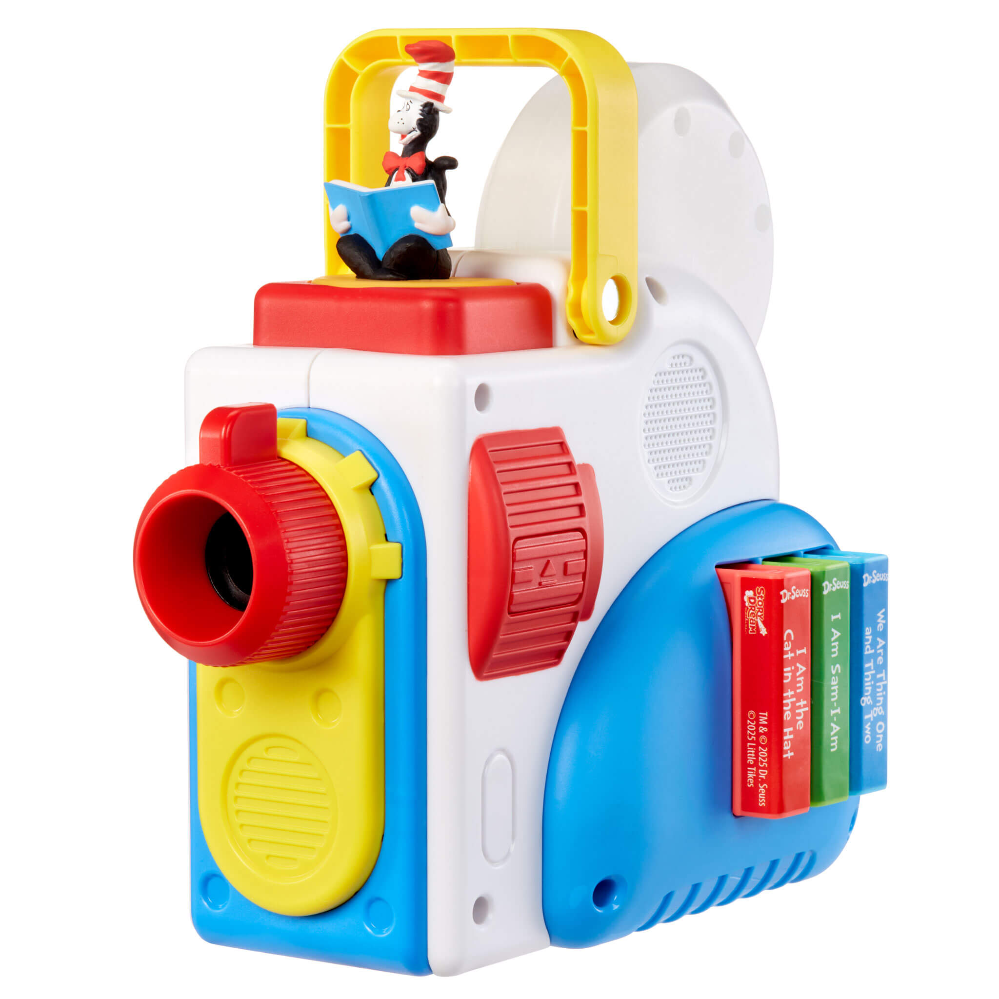 Story Dream Machine™ Dr. Seuss Starter Pack - Portable Story Projector Set with Character Figurine for Simple Controls and Portable Storage