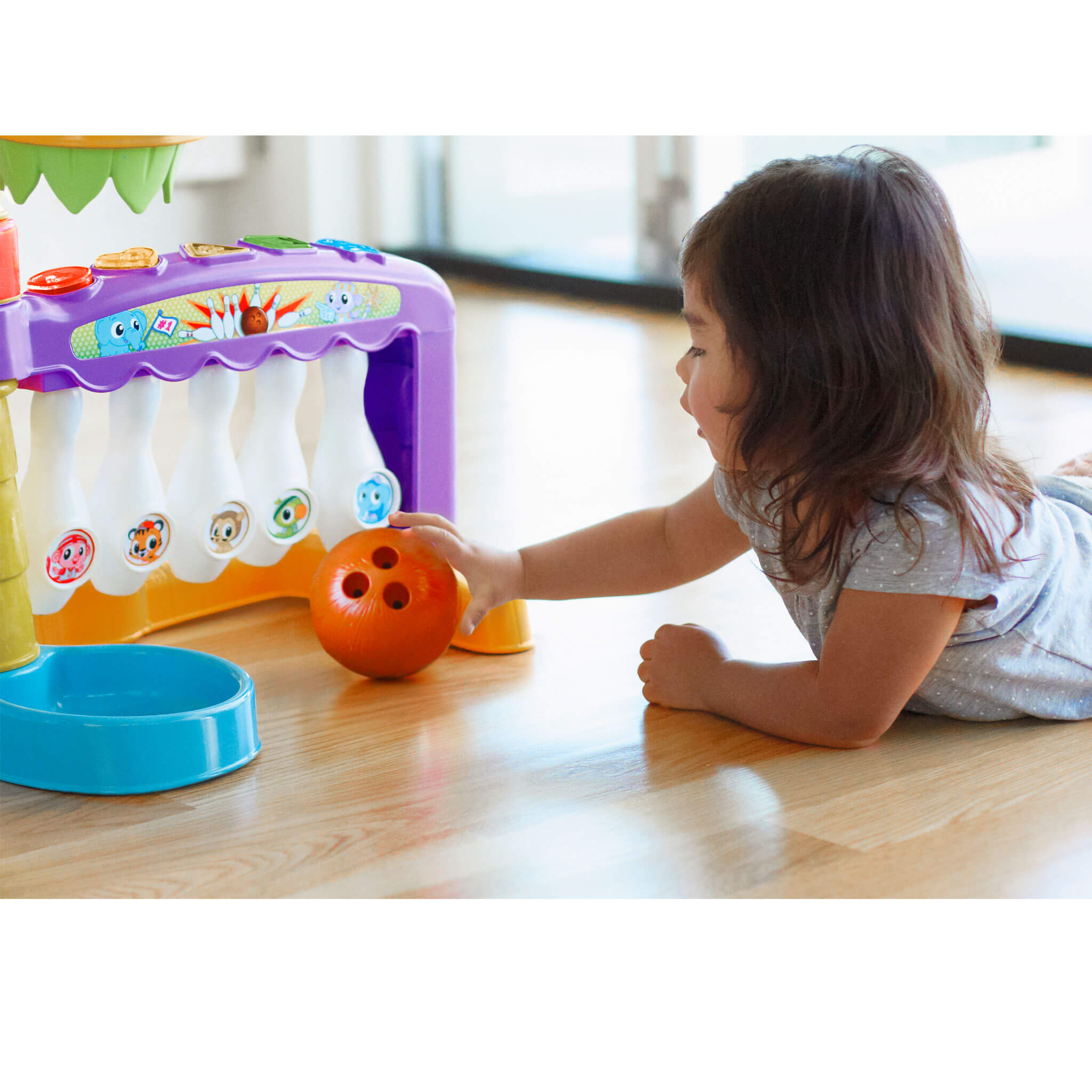 Learn & Play™ 3-in-1 Sports Zone™ - Basketball, Soccer and Bowling Activity Center for Multiple Sports in One Playset