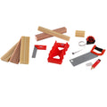 Creative Construction™ Measure and Cut Set - Kids Measuring and Pretend Cutting Workshop Set for Measuring, Marking and Creative Building