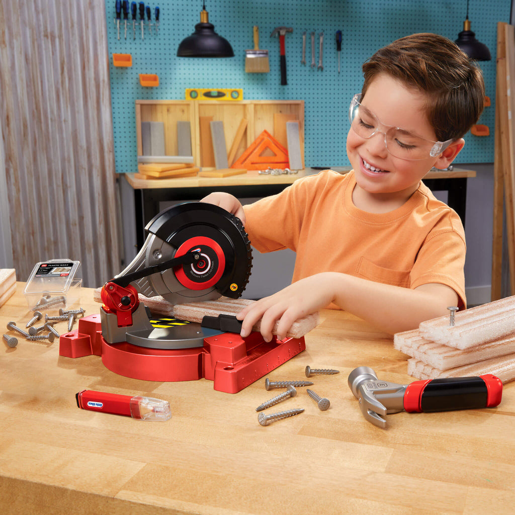 Creative Construction™ Power Cuts Set - Pretend Power Tool Set for Construction Play for Hands-On Building and Problem Solving