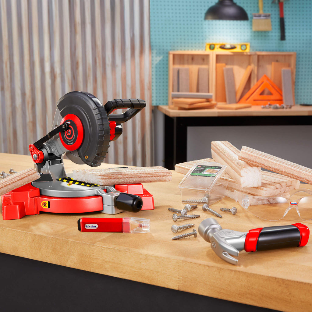 Creative Construction™ Power Cuts Set - Pretend Power Tool Set for Construction Play for Hands-On Building and Problem Solving