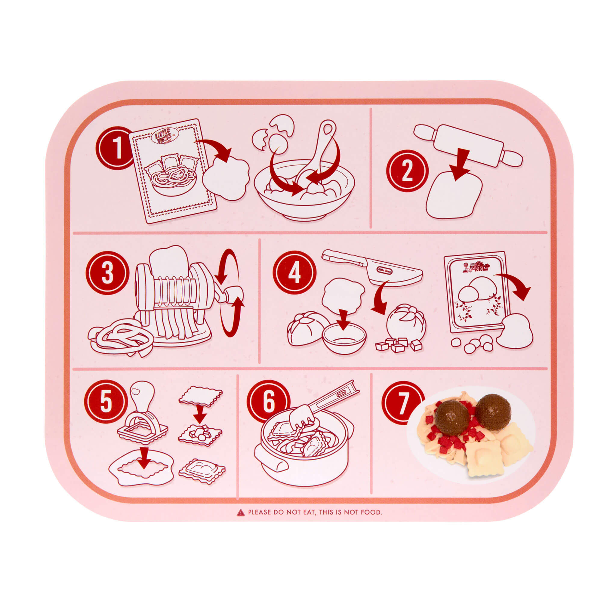 Creative Chefs™ Italian Restaurant Kit - Restaurant Play Set with Pasta Maker and Recipe Cards for Preparing, Cooking and Serving Adventures