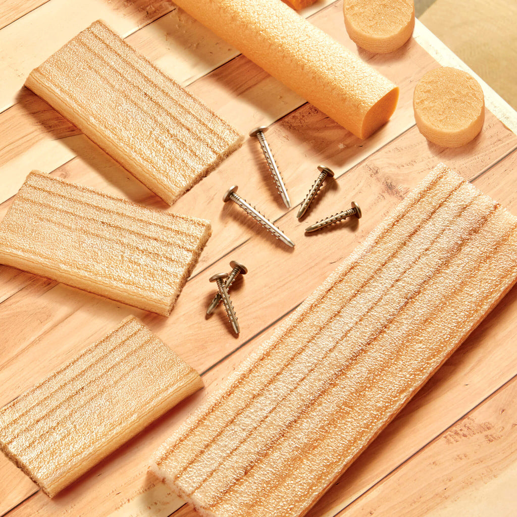 Creative Construction™ Wood, Nails and Screw Bundle - Pretend Building Materials for Workshop Play for Open-Ended Young Builder Play