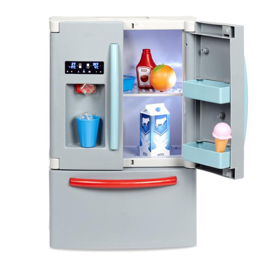First Fridge - Realistic Pretend Kitchen Fridge with Accessories for Imaginative Home and Cooking Play