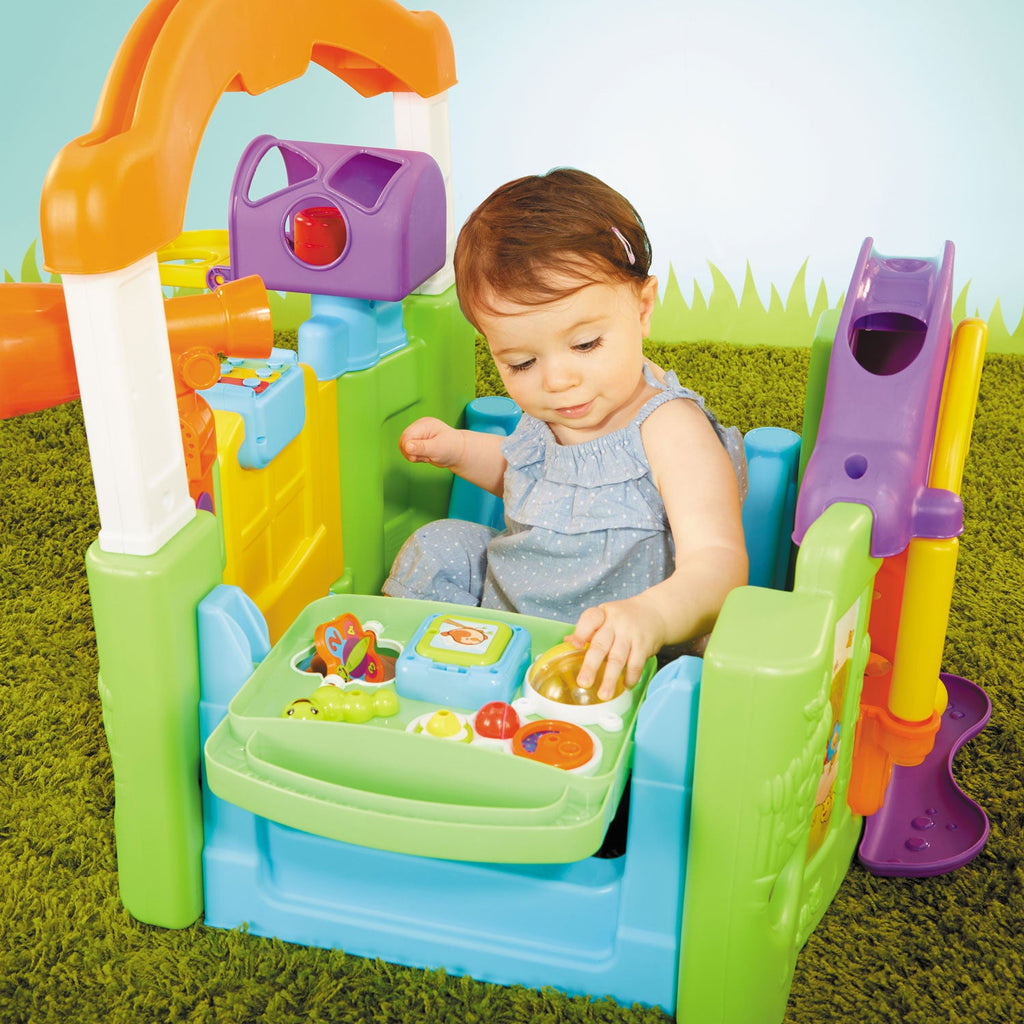Activity Garden™ - Convertible Infant Activity Center with Two Play Modes for Flexible Activities as Children Grow